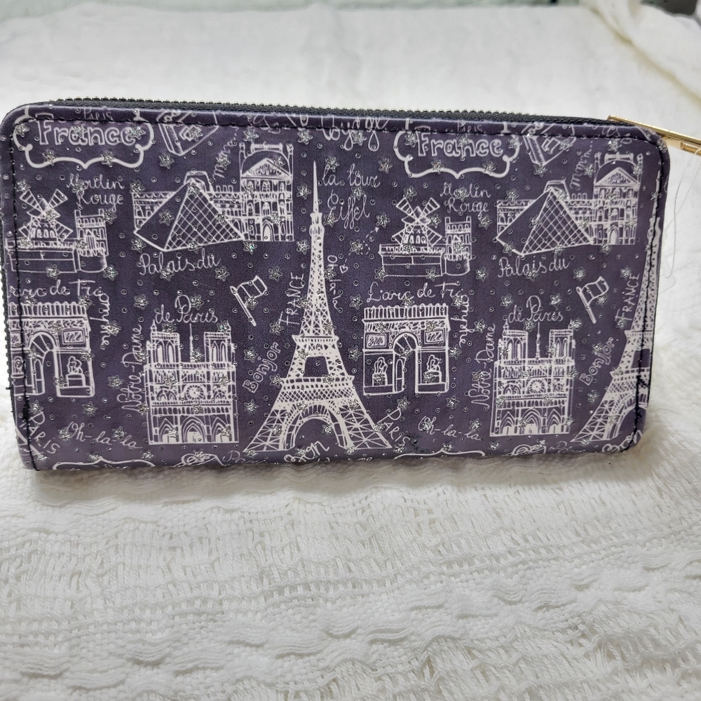 Paris- France theme everyday wallet